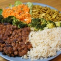 Chana masala et riz