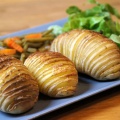 Pomme de terre hasselback