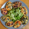Pommes de terre garnies