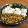 Curry de pois chiches et pomme de terre 
