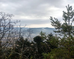 Depuis la roche des hauts champs