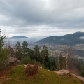 Saint Dié depuis la roche du Pic Vert