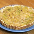 Petite quiche au poireaux